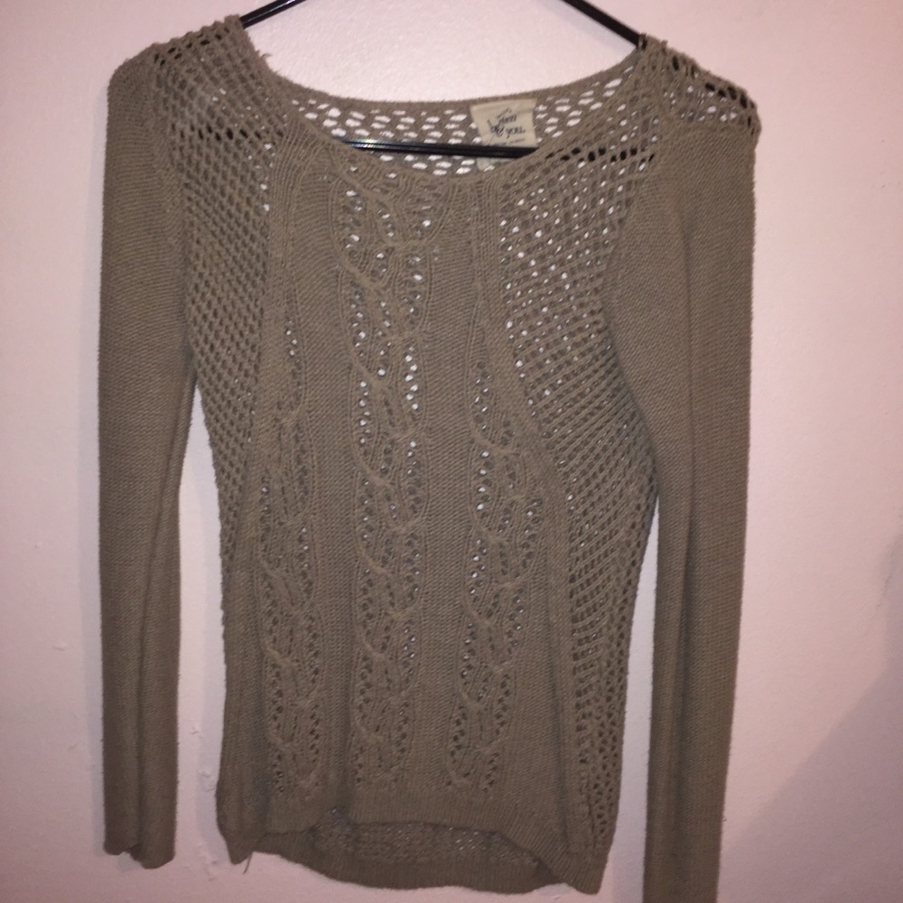 Tan sweater!!